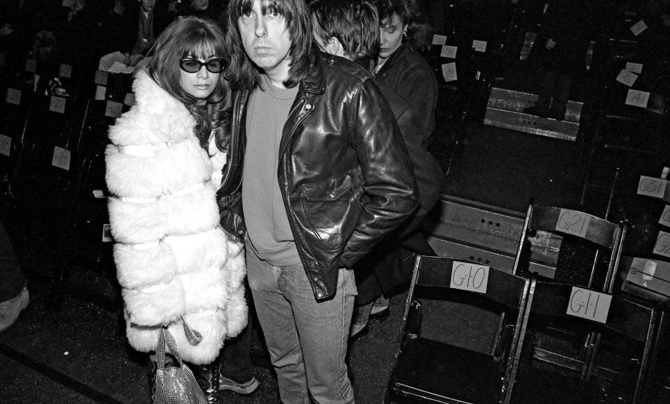 Johnny and Linda Ramone in 1994. (Photo: Catherine McGann/Getty Images)