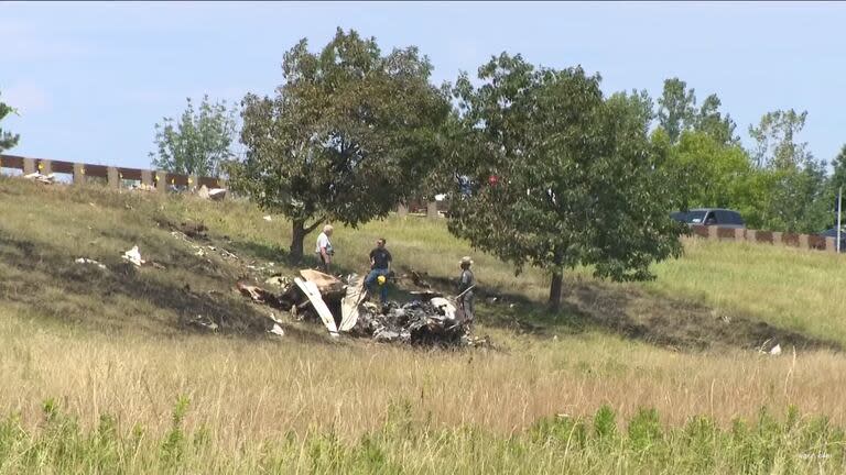 La piloto, Melanie Georger de 26 años, era la única persona a bordo de la avioneta Cessna. Foto: WGRZ-TV