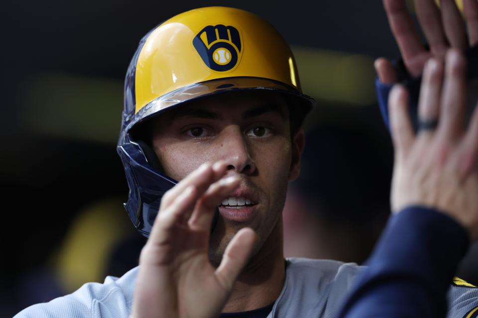 Christian Yelich is sixth among NL outfielders in Wins Above Replacement and is having the type of season that could make him an all-star again.