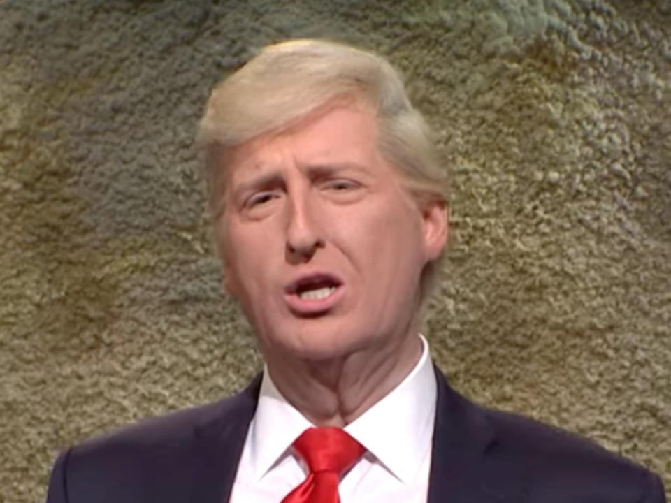 James Austin Johnson as Donald Trump on ’SNL’ (YouTube)