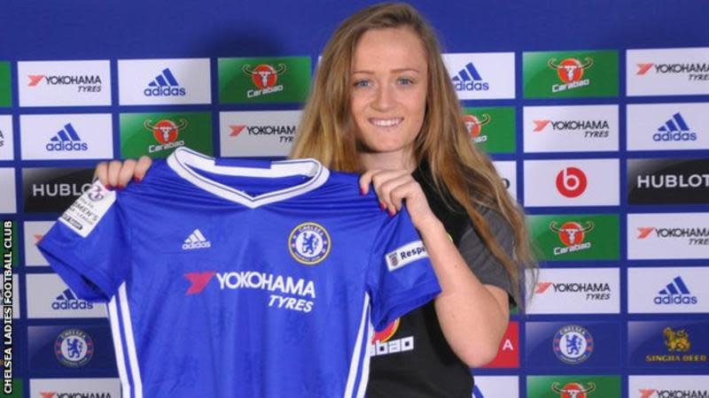 Erin Cuthbert is hoping to make waves with Chelsea. (Pic: Chelsea FC)
