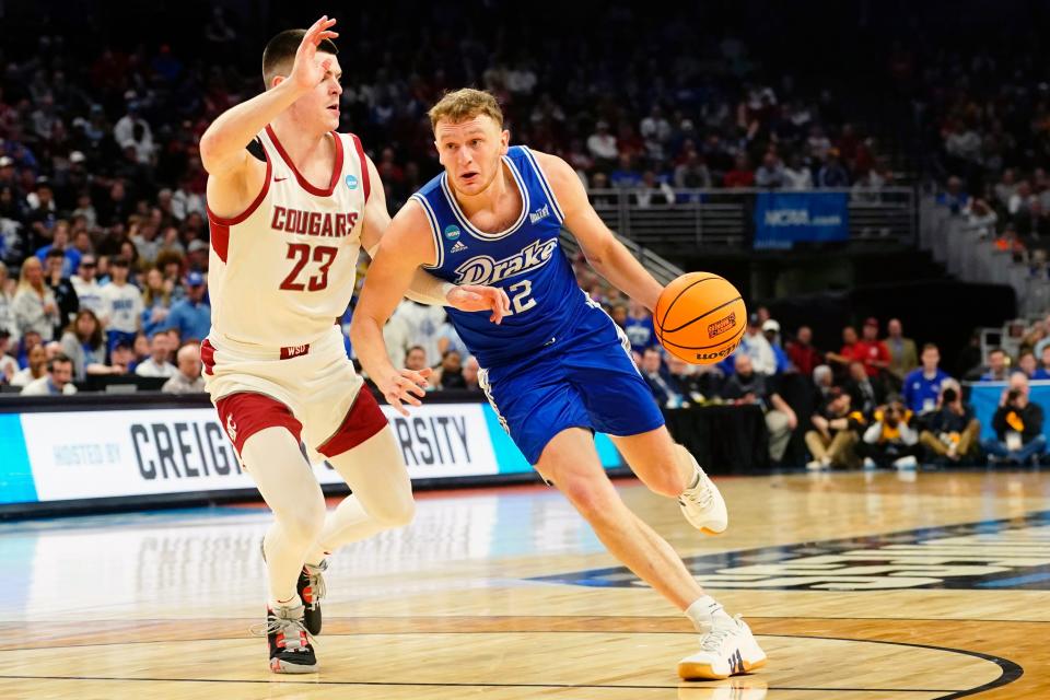 Drake Bulldogs forward Tucker DeVries is heading to the transfer portal.