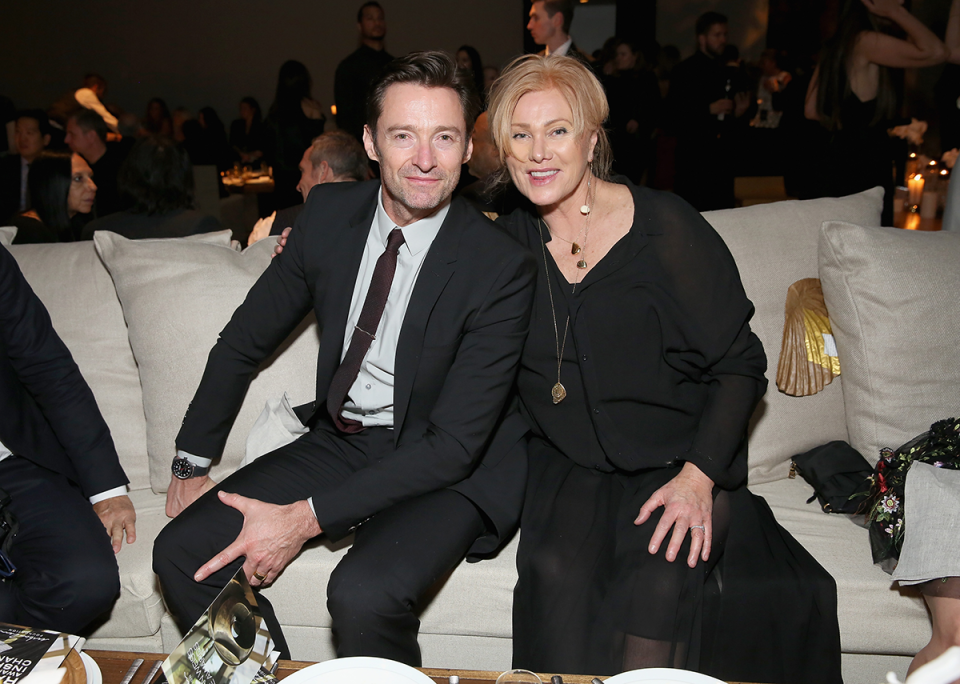 Hugh Jackman and Deborra-Lee Furness.