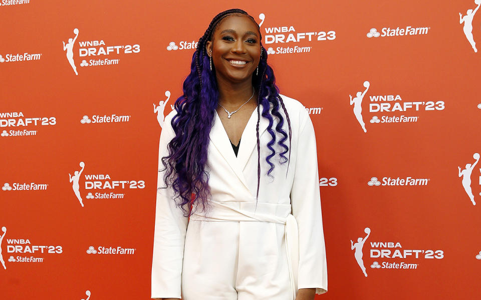 WNBA Draft 2023 Player Arrivals on the Red Carpet