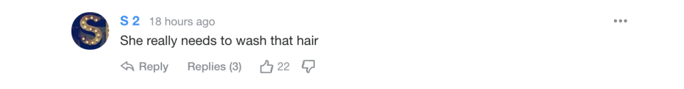 Reader comment on Miley Cyrus