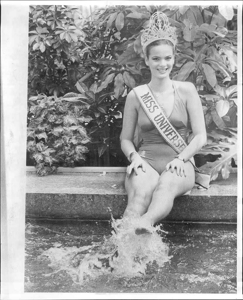 <p>Maritza Sayalero was the first Miss Venezuela to be crowned Miss Universe. </p>