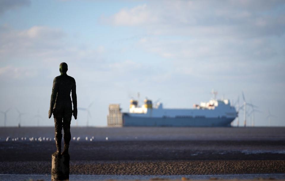 Antony Gormley: ‘Art is, in a way, the trace we leave of our hopes and our fears’ (EPA)