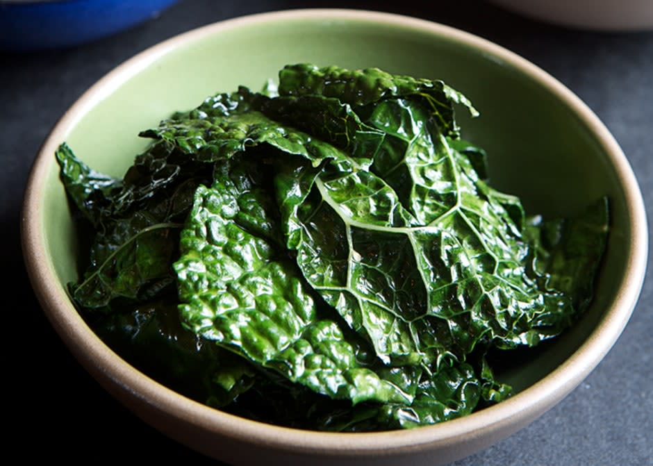 Tuscan Kale with Sesame Oil