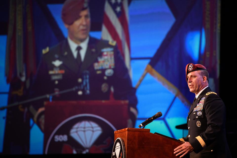 Lt. Gen. Michael "Erik" Kurilla led the 18th Airborne Corps from October 2018 to March 2022.