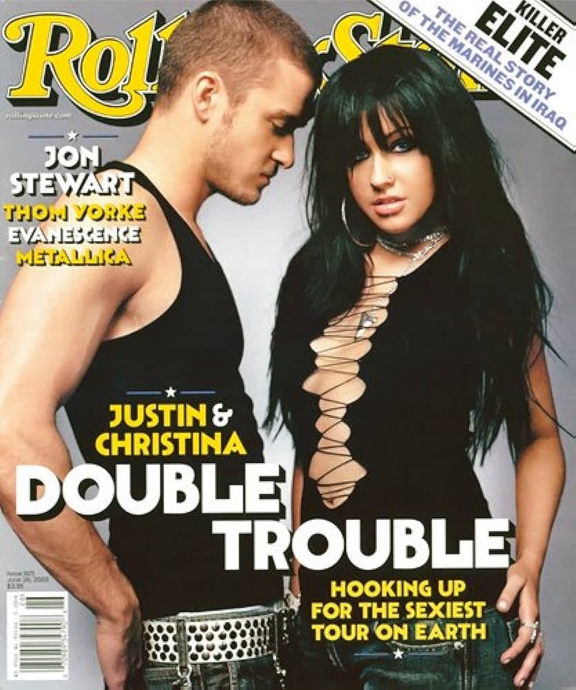 Justin Timberlake and Christina Aguilera 'Rolling Stone' Cover