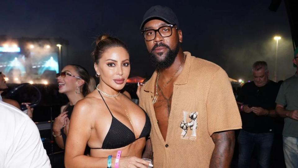 Larsa Pippen and Marcus Jordan (Photo credit: Getty Images)