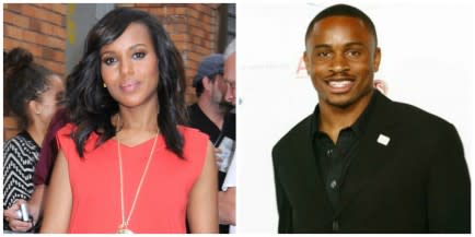 Kerry Washington and Nnamdi Asomugha