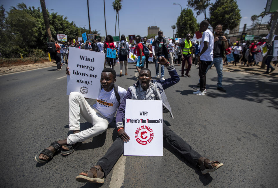 Kenya Climate Protests