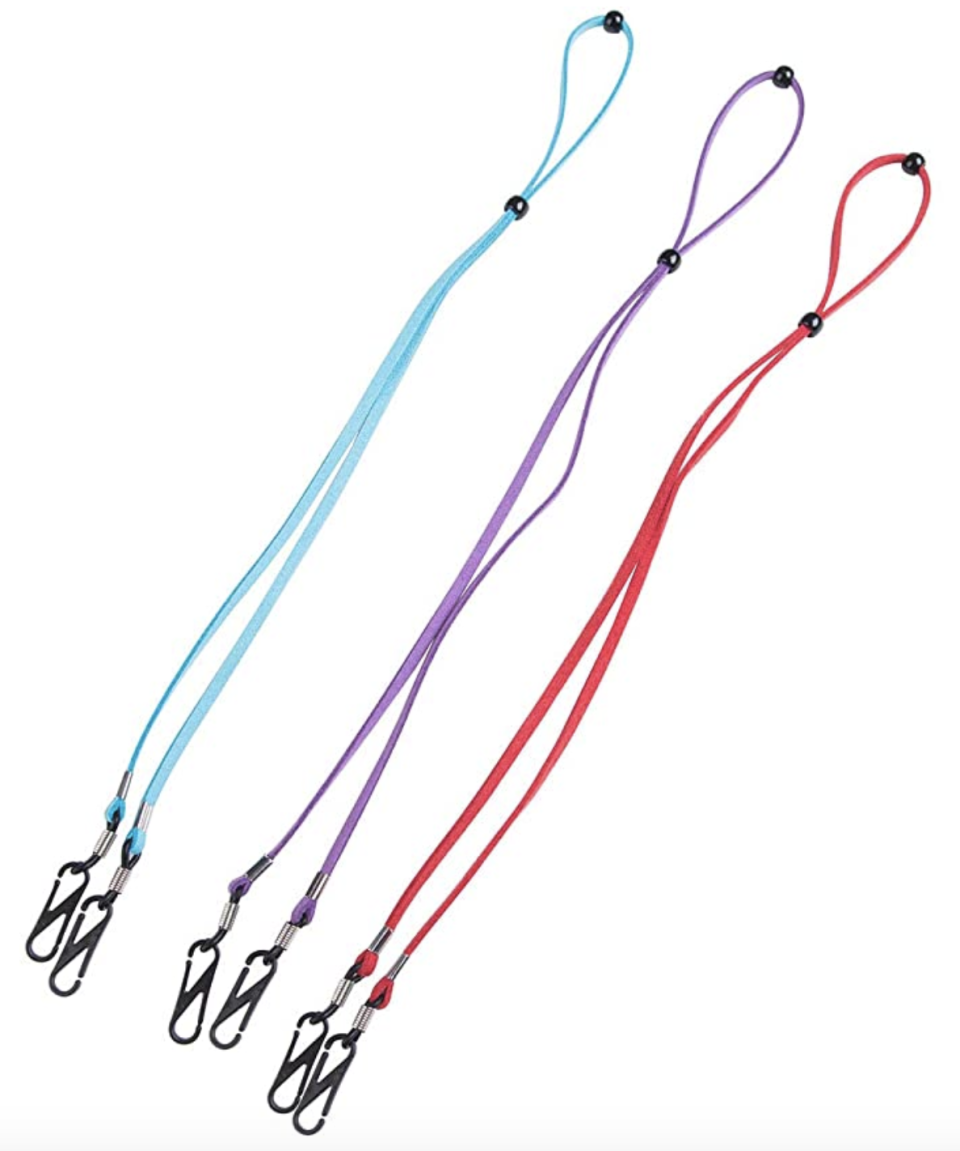 You can also use these straps for glasses. (Photo: Amazon)
