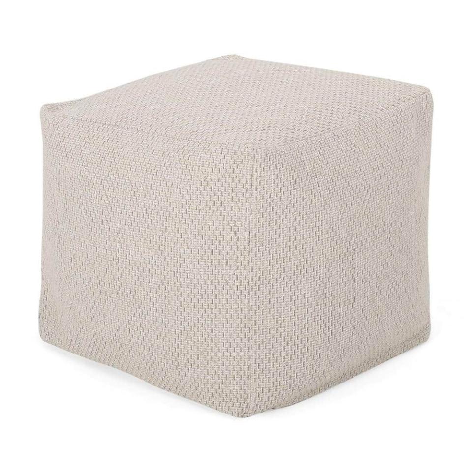 <p><a href="https://go.redirectingat.com?id=74968X1596630&url=https%3A%2F%2Fwww.homedepot.com%2Fp%2FNoble-House-Camrose-Ivory-Pattern-Fabric-Cube-Pouf-71537%2F316744662&sref=https%3A%2F%2Fwww.housebeautiful.com%2Fshopping%2Fbest-stores%2Fa44786885%2F13-items-designers-buy-at-home-depot%2F" rel="nofollow noopener" target="_blank" data-ylk="slk:Shop Now;elm:context_link;itc:0;sec:content-canvas" class="link ">Shop Now</a></p><p>Camrose Ivory Pattern Fabric Cube Pouf</p><p>$49.01</p><p>homedepot.com</p>