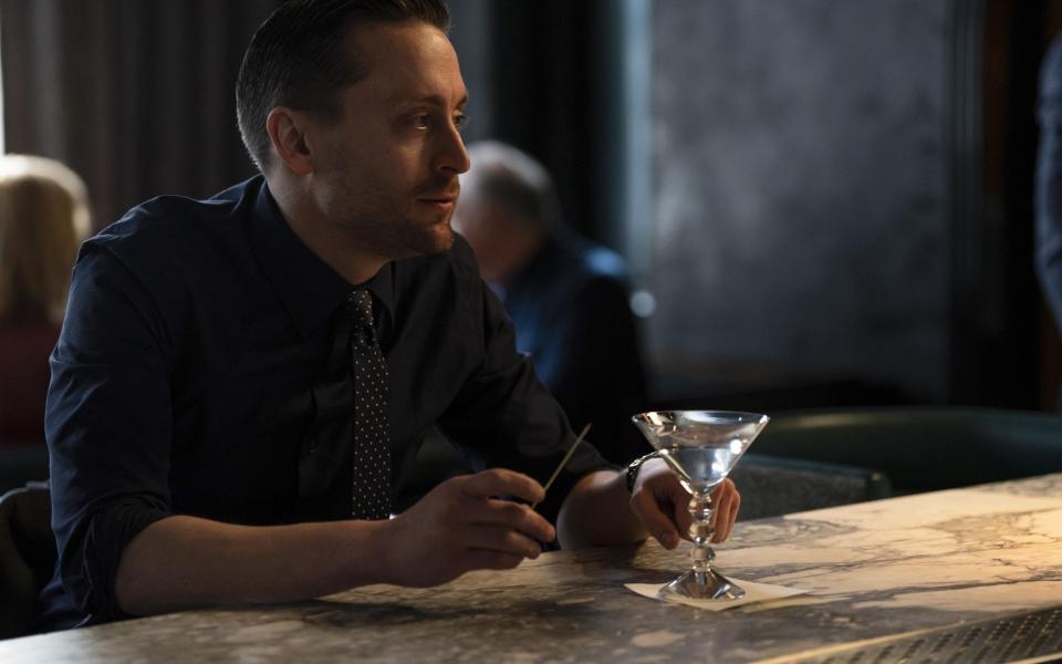 Kieran Culkin as Roman Roy in the final episode of Succession - HBO