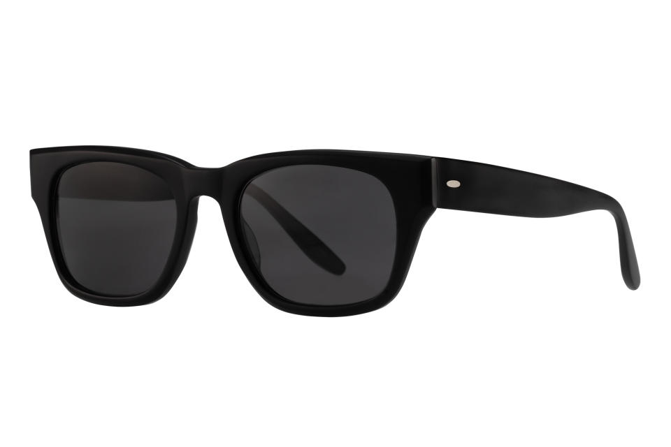 Barton Perreira x Teddy Vonranson Domino sunglasses in matte black.