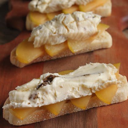 Brie with Truffles and Truffle Honey