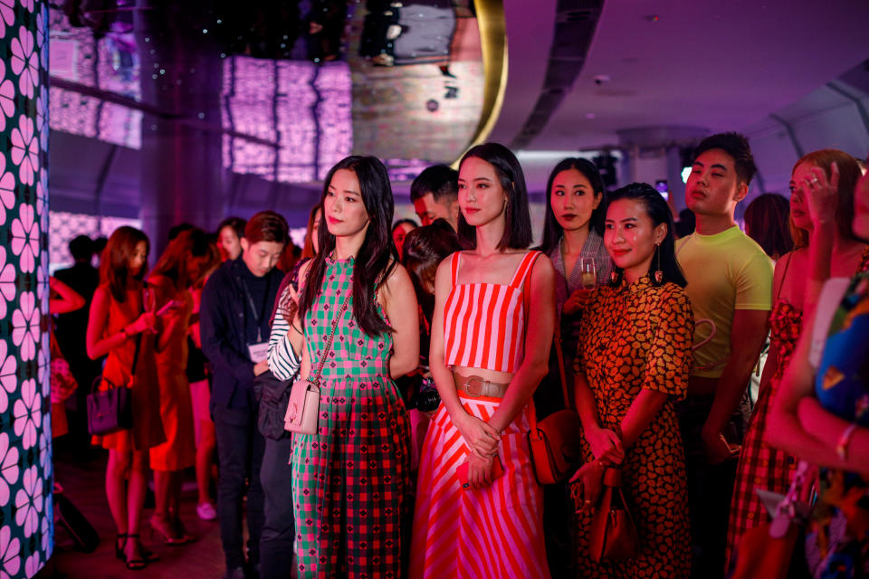 Rebecca Lim and Fiona Fussi looking on (PHOTO: Kate Spade New York)