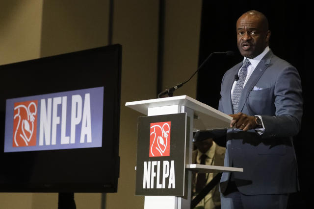 Executive Director NFL Players Association DeMaurice Smith speaks