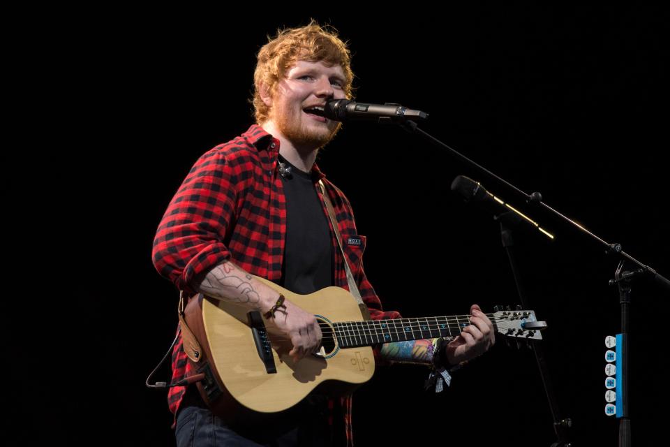 Ed might not be able to perform. Copyright: [AP]