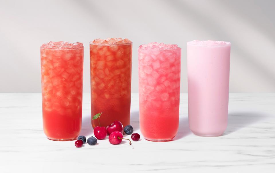 Chick-fil-A announced Thursday it is launching the Cherry Berry line of seasonal beverages, available nationwide starting April 8.