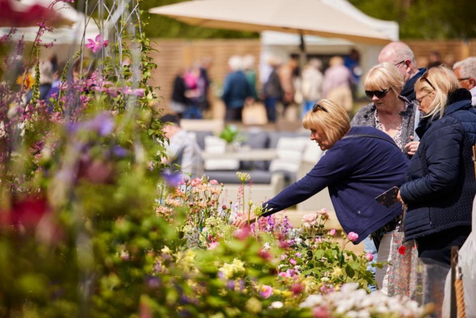 Daily Echo: Enjoying a previous BBC Gardeners World Spring Fair
