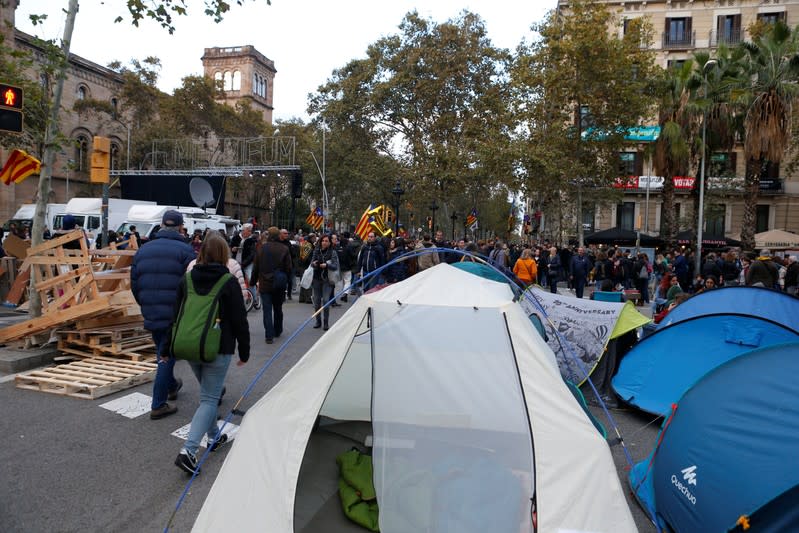 Democratic Tsunami calls for protest in central Barcelona