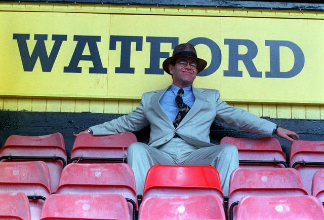 ELTON JOHN AT WATFORD : 1991