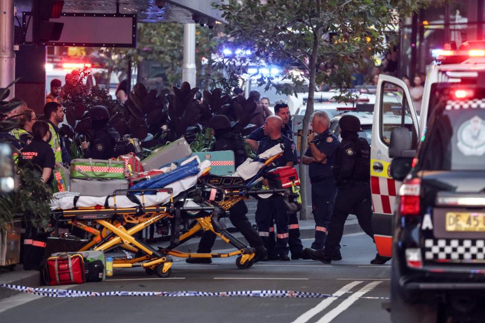 At least six people, including the suspect, are dead after a stabbing spree at Westfield Bondi Junction, a six-level shopping mall in Sydney, Australia, on Saturday.
