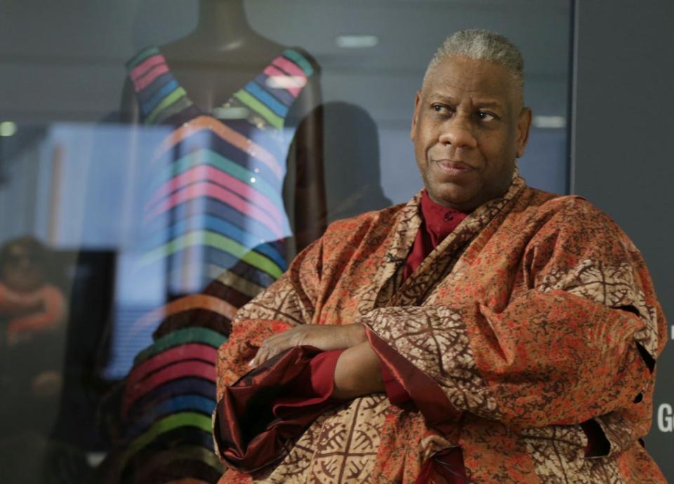 Andre Leon Talley has died aged 73 (Seth Wenig/AP) (AP)