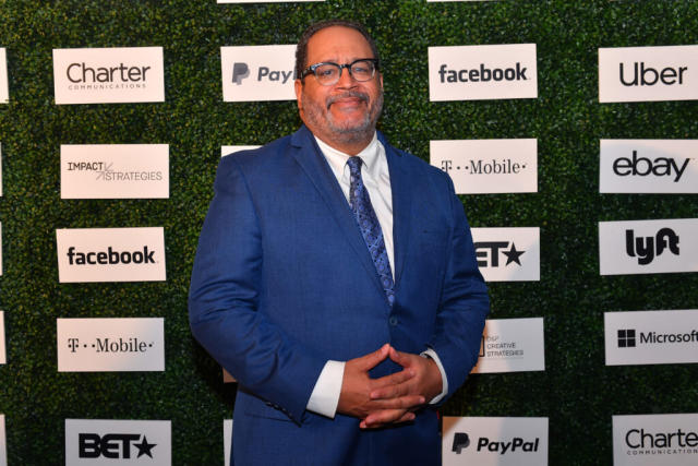 Michael Eric Dyson appears at IMPACT Strategies and D&P Creative Strategies 2nd Annual Tech & Media Brunch celebrating Congressional Black Caucus week at Longview Gallery on September 13, 2019 in Washington, DC. (Photo by Larry French/Getty Images for IMPACT Strategies and D&P Creative Strategies )