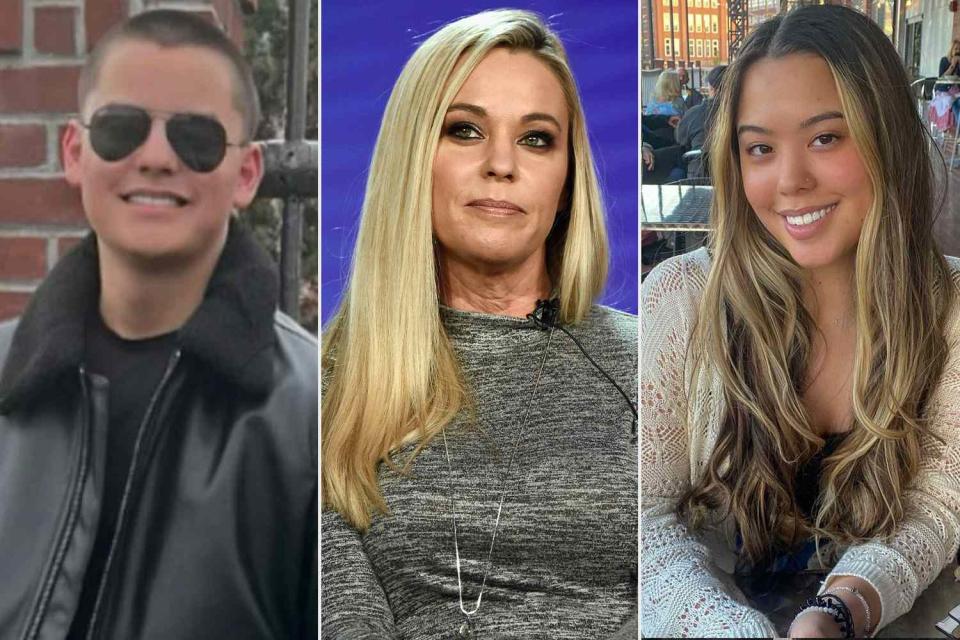 <p>Collin Gosselin/Instagram, Amanda Edwards/Getty, Hannah Gosselin/Instagram</p> Collin Gosselin, Kate Gosselin and Hannah Gosselin