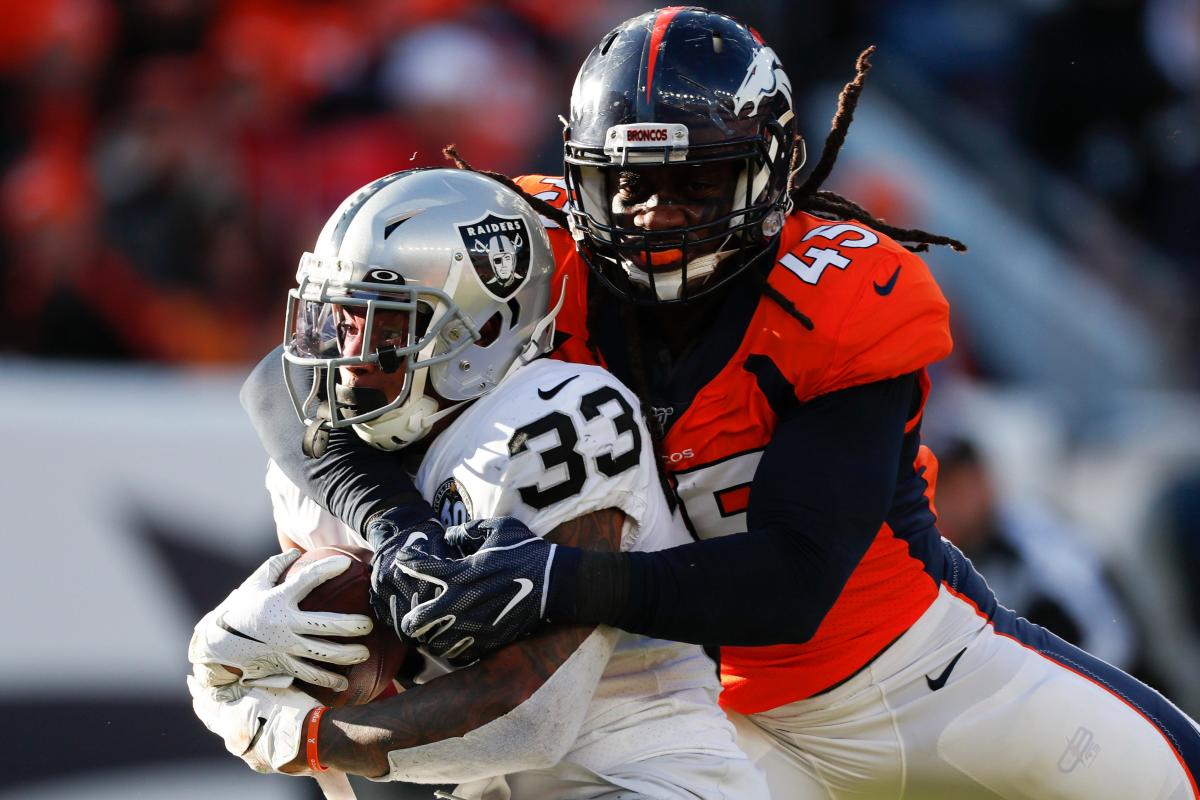 A.J. Johnson: Denver Broncos linebacker, former Tennessee football star