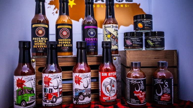 California Hot Sauce Solutions lineup