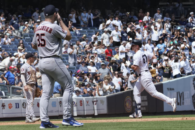 Astros fan receives signed Verlander jersey in exchange for home run  baseball