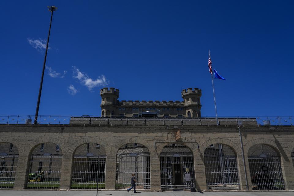 The Waupun Correctional Institution is seen Wednesday, June 5, 2024, in Waupan, Wis. Waupun Correctional Institution Warden Randall Hepp was jailed Wednesday hours before a scheduled news conference where officials planned to discuss the findings of investigations into multiple deaths at the facility.(AP Photo/Morry Gash)