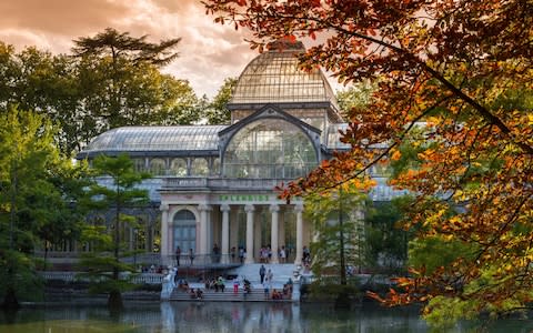 Retiro's resplendent pavilion - Credit: Getty