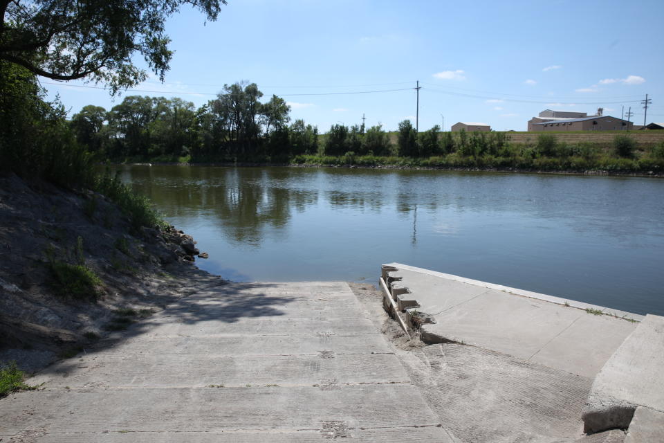 Josh The Elkhorn River, just west of Omaha, Neb., is pictured on Thursday, Aug. 18, 2022. (AP Photo/Josh Funk)