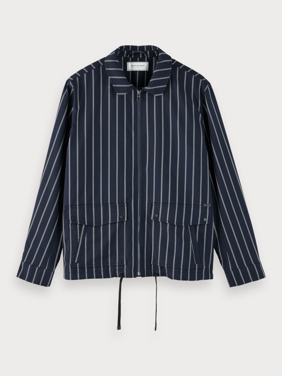 Sporty Pinstripe Jacket