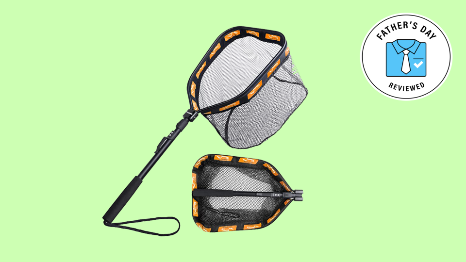 The Plusinno Floating Fishing Net is compact and foldable, making it a useful Father's Day gift.