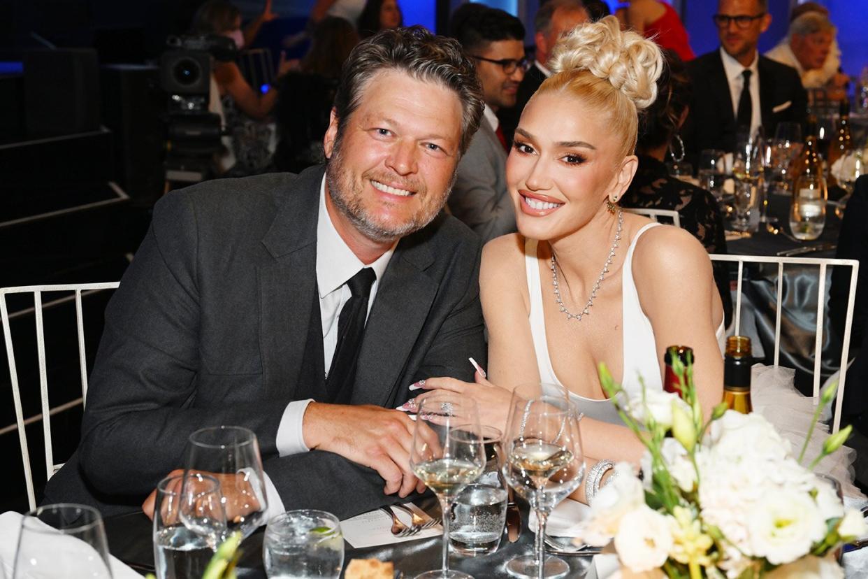 Blake Shelton and Gwen Stefani