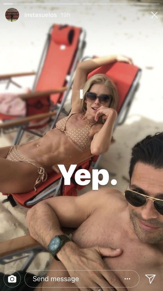 Mark Consuelos Snaps Bikini Photos of His Sexy One Kelly Ripa on Vacation