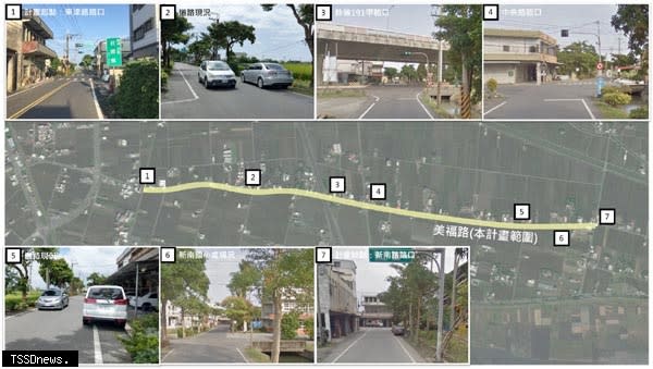 交通部核定宜蘭縣提報「宜十八線拓寬改善工程」，預定拓寬路段。（縣府提供）