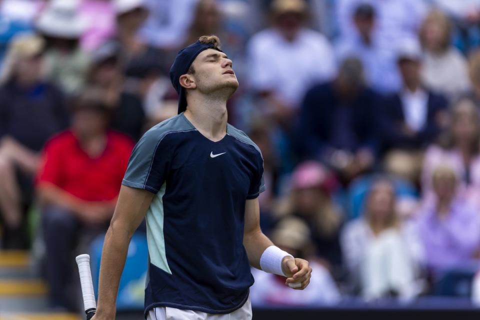 Jack Draper was beaten in the semi-finals (Steven Paston/PA) (PA Wire)