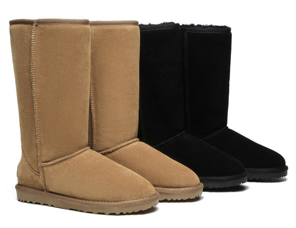 Australian Shepherd UGG Tall Classic Suede Boots