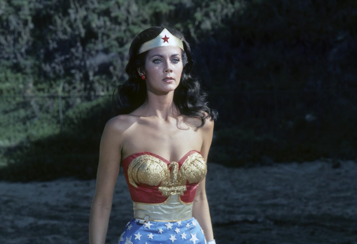 Lynda Carter says she experienced sexual harassment during the filming of Wonder Woman in the Seventies