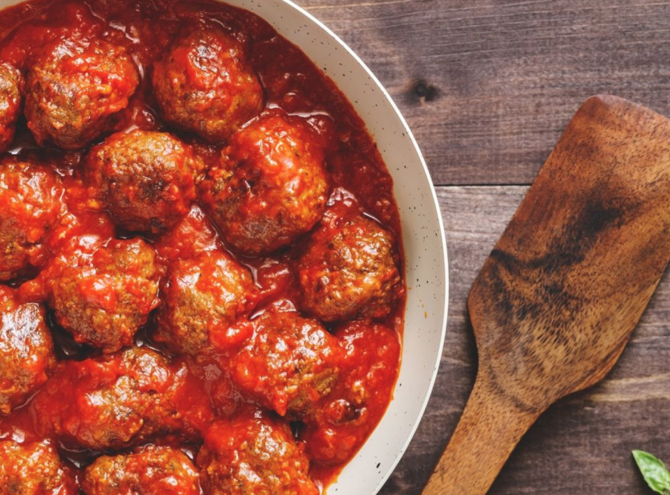 Bison Meatballs