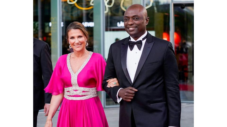  Norway's Princess Martha Louise and Shaman Durrek