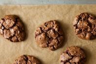 <div class="caption-credit"> Photo by: James Ransom</div><div class="caption-title">Triple Chocolate Espresso Cookies</div><i><b><a rel="nofollow noopener" href="http://food52.com/recipes/11220-triple-chocolate-espresso-cookies" target="_blank" data-ylk="slk:Get the recipe;elm:context_link;itc:0;sec:content-canvas" class="link ">Get the recipe</a></b>.</i> <br> <br> These cookies are a childhood memory personified. (The addition of dark rum is a nod to my grown up tastes.) - flour child